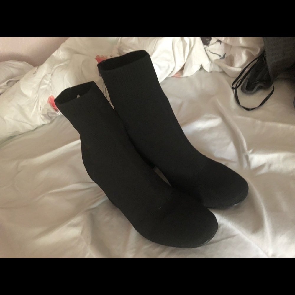 Black boots